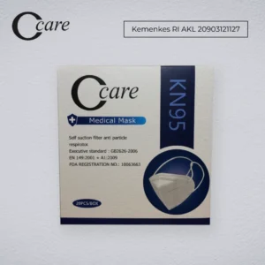 CCARE KN95 Medical Mask isi 20pcs per box